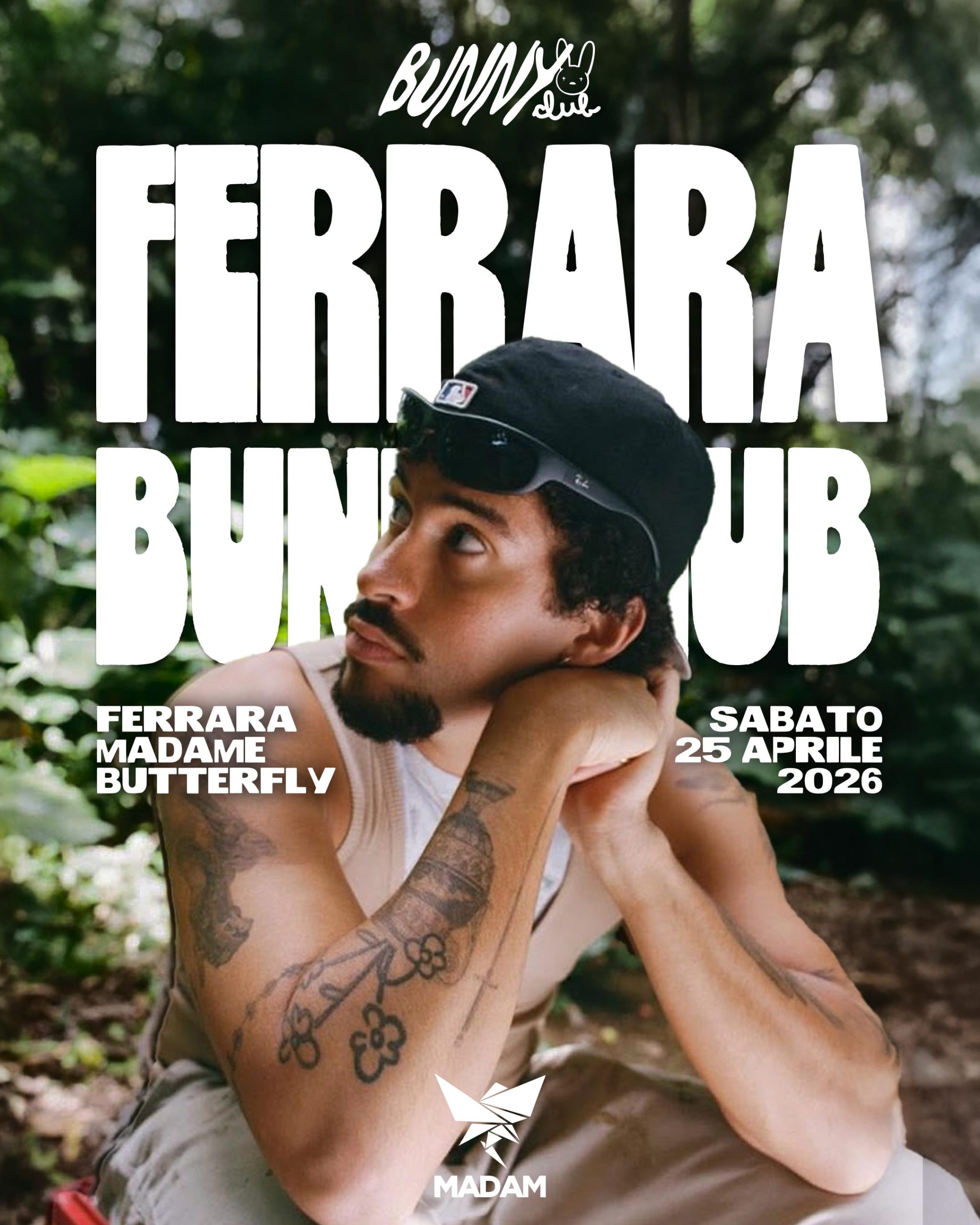 Bunny Club – Reggaeton Party Ferrara – Madame Butterfly