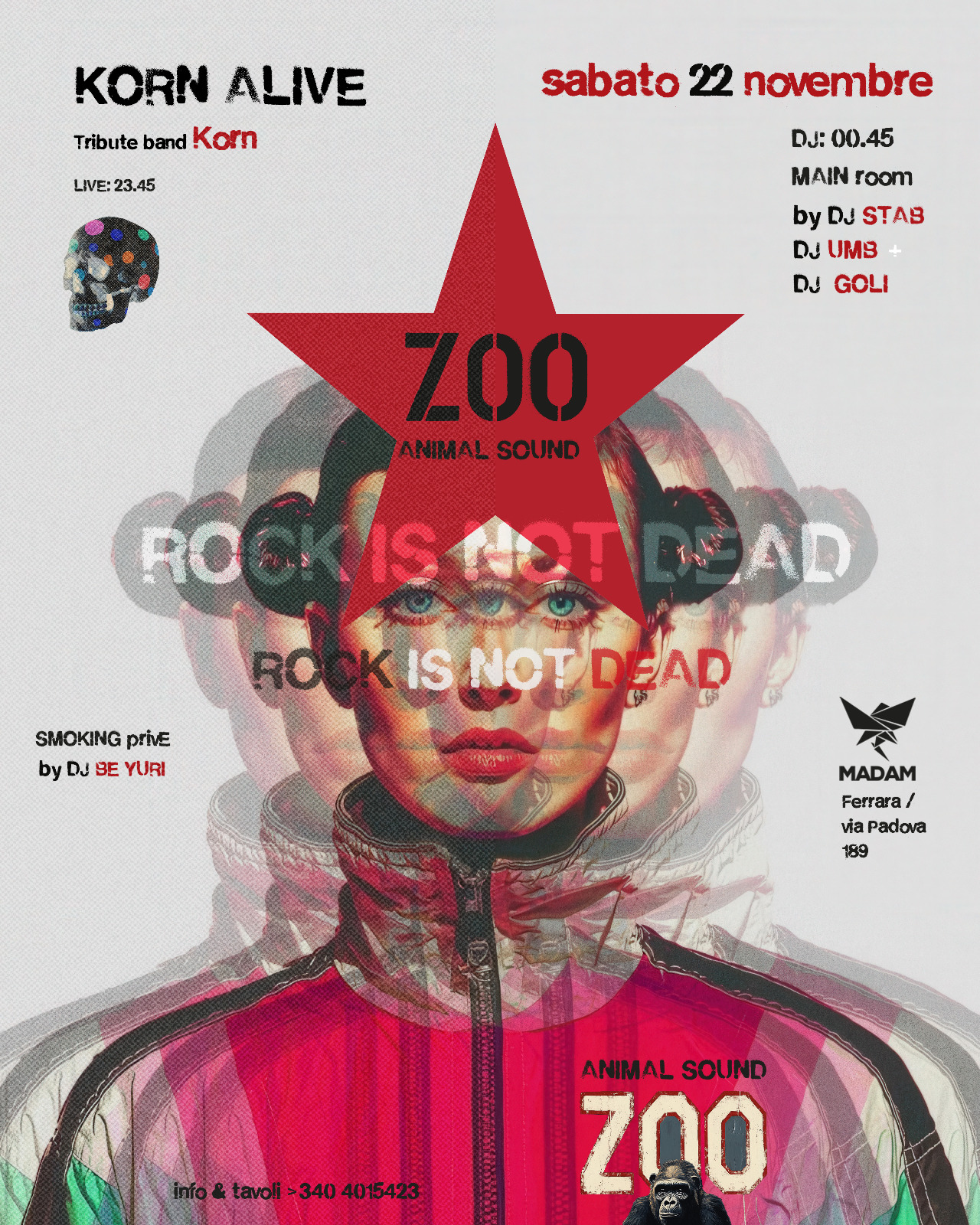 Zoo Animal Sound – 22 Novembre 2025 – MaDaM Ferrara